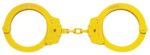 Peerless Handfessel Company, Oversize Kette Handfessel, Modell 7030 N, Oversize Kette Link Handfessel Gelb Yellow Finish