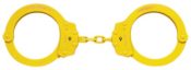 Peerless Handfessel Company, Oversize Kette Handfessel, Modell 7030 N, Oversize Kette Link Handfessel Gelb Yellow Finish
