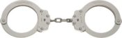 Peerless Handcuff Company Oversize Chain Link Handcuff, Nickel Finish by Peerless Handcuffs