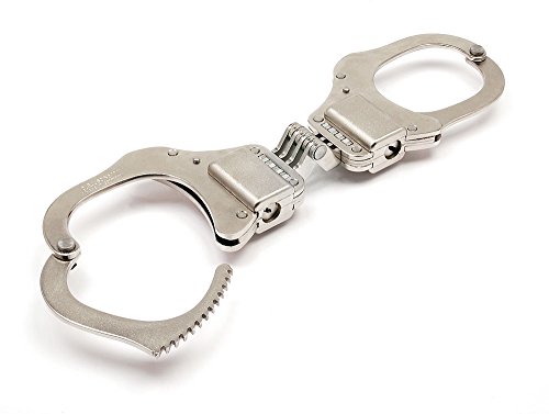 CLEJUSO Hochsicherheits-Handschellem mit Scharnier, Mod. Nr. 101