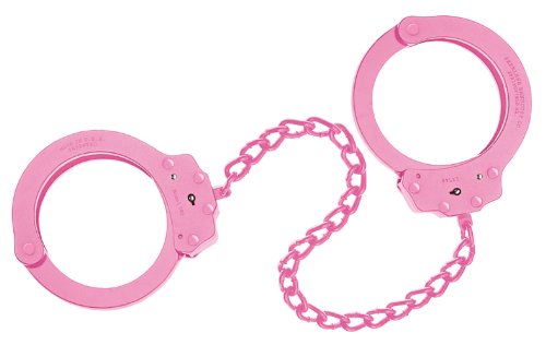 Peerless Handcuff Company, Fußschellen, Modell 703P, Pink Finish