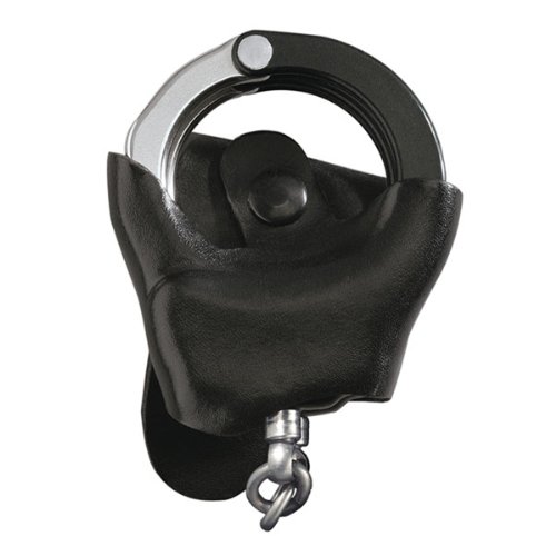 Investigator Leather Handcuff Case, for Chain Cuffs(Black) by ASP
