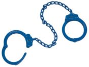 Peerless Handcuff Company 755B Oversize Leg Iron, Blue by Peerless Handcuffs
