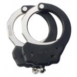 ASP Black Chain Ultra Handcuffs (Steel) with Overmolded Frame Design by Asp Law Enforcement