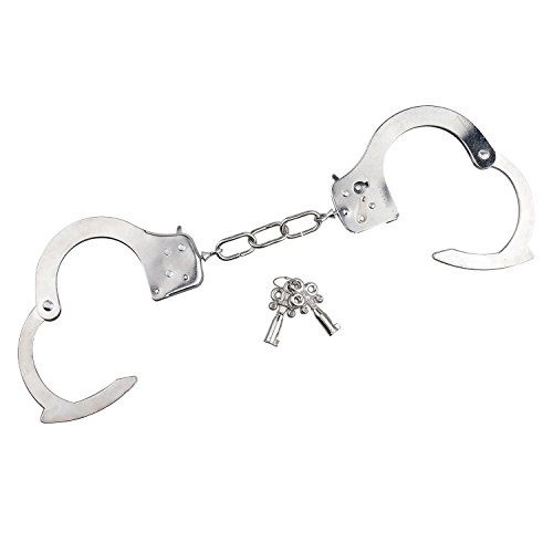 TRIXES Stahl Metall Handschellen