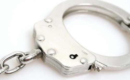 SDG Handschelle mit Kette, verchromter Stahl