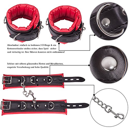 Bondage Set-Handschellen und Fußfesseln