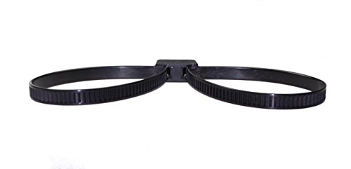 Zehnerpack Handfesseln Kabelbinder Kunststoff 700 mm x 12 mm - 2