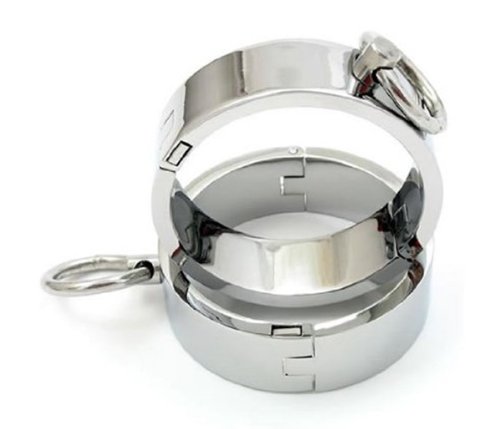 Metall Handfessel mit O-Ring 6cm Durchmesser - 3