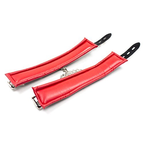 Handfesseln und Fußfesseln mit Spreizstange Verstellbare BDSM Bondage - 7